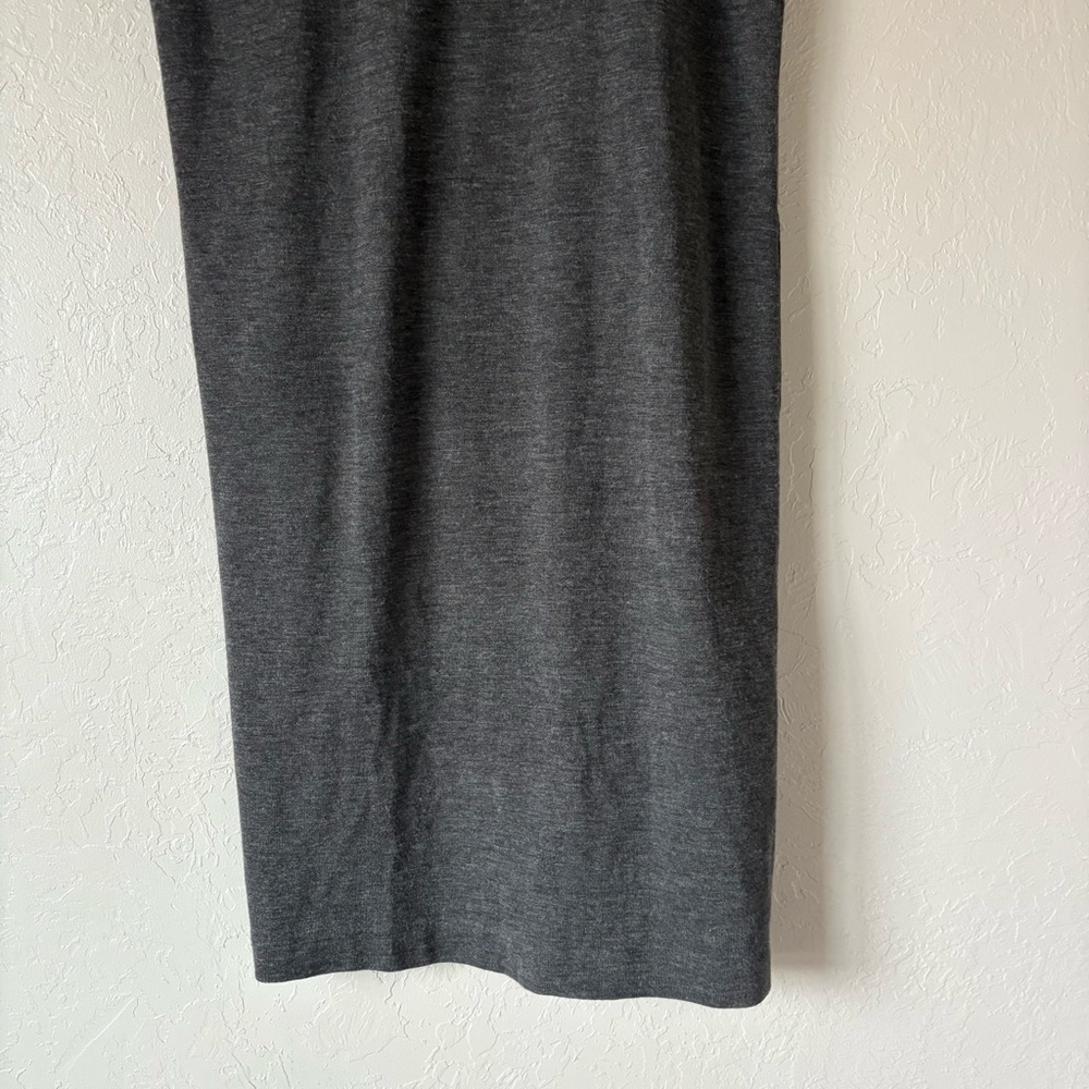 Vintage Boundaries Studio Sleeveless Wool Blend Long Vest | Button Front | l 12 - Picture 9 of 12